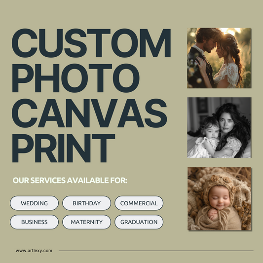 Wedding Photo - Custom Canvas Prints and Photo Posters - Vertical Custom Canvas Prints ArtLexy   