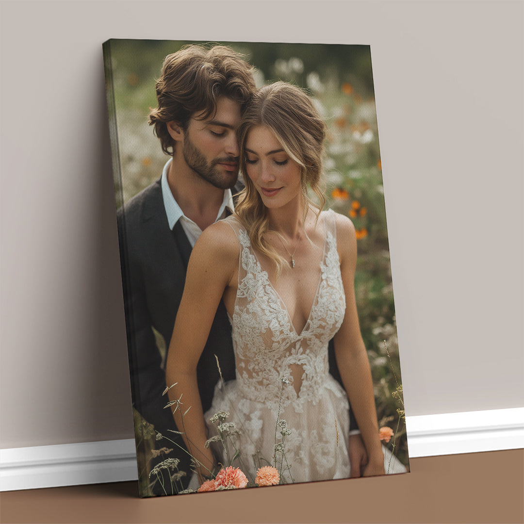 Wedding Photo - Custom Canvas Prints - Vertical Custom Canvas Prints ArtLexy   