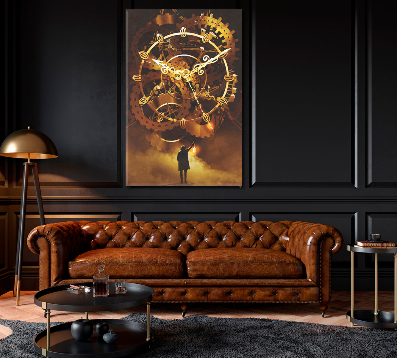 Time is Running Out Canvas Print ArtLexy   