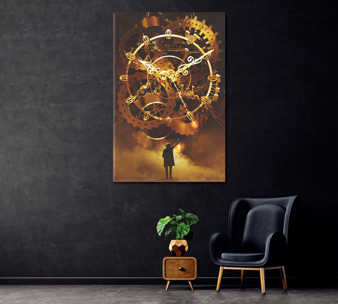 Time is Running Out Canvas Print ArtLexy   