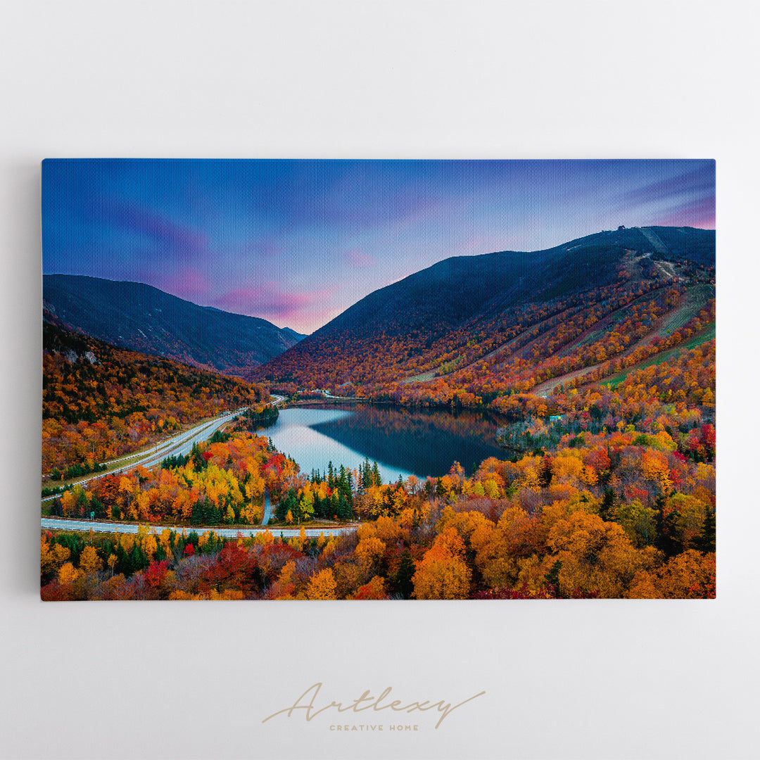 Franconia Notch State Park New Hampshire Canvas Print ArtLexy   