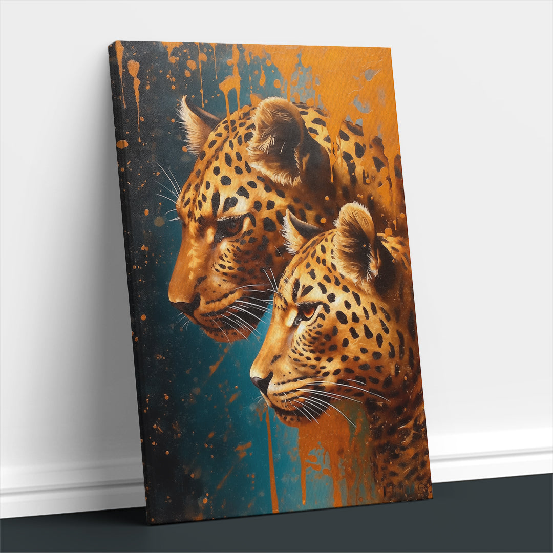Vivid Jaguar Canvas Print ArtLexy 1 Panel 16"x24" inches 