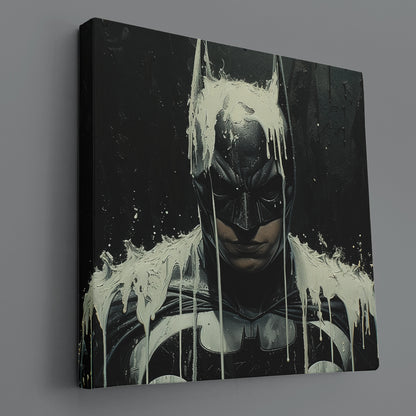 Enigmatic Abstract Man Bat Canvas Print ArtLexy   