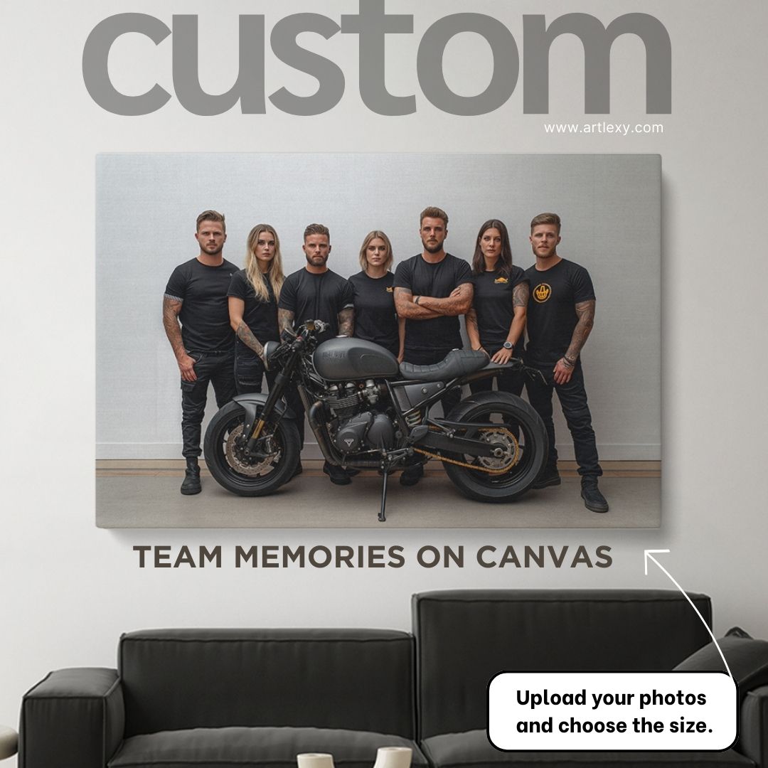 Team Building, Sports Events, Creative Workshops, Social and Charity Events Memories on Canvas Custom Canvas Prints ArtLexy   