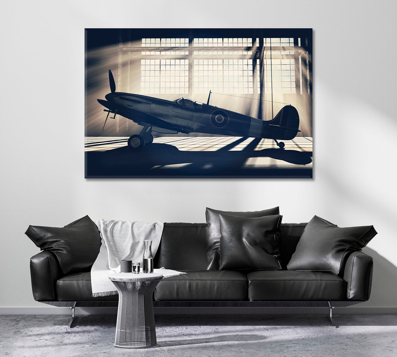 Supermarine Spitfire Canvas Print ArtLexy   