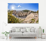 Odeon Theatre Athens Greece Canvas Print ArtLexy 1 Panel 24"x16" inches 