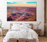Grand Canyon Arizona USA Canvas Print ArtLexy 1 Panel 24"x16" inches 