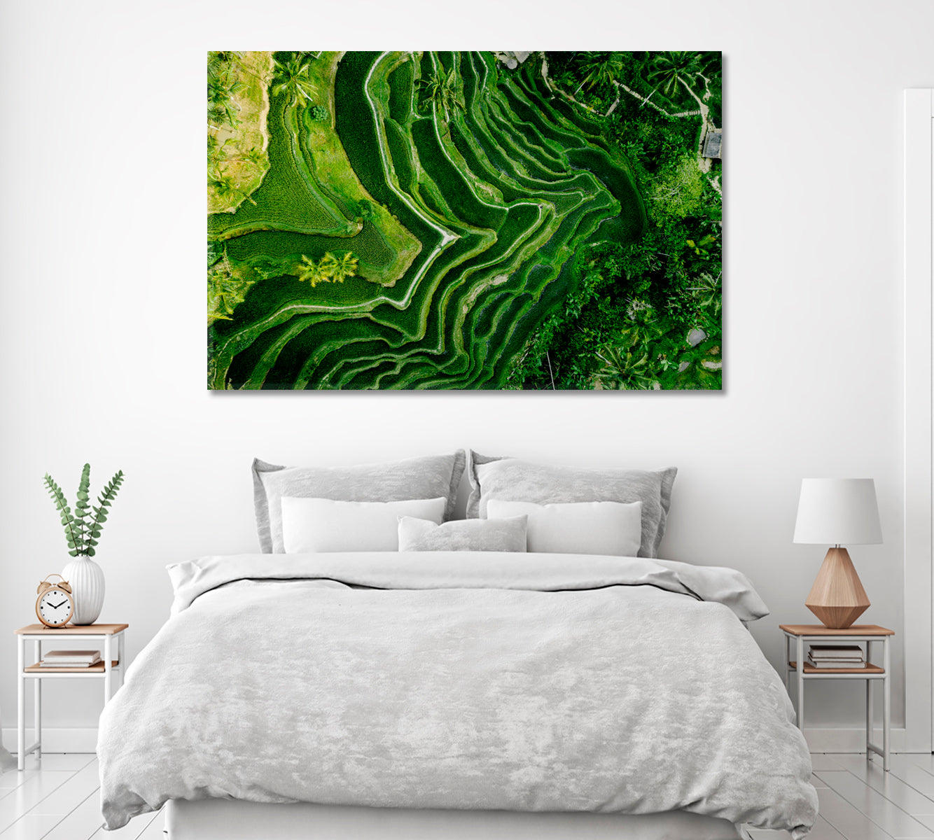 Rice Plantation Bali Canvas Print ArtLexy   