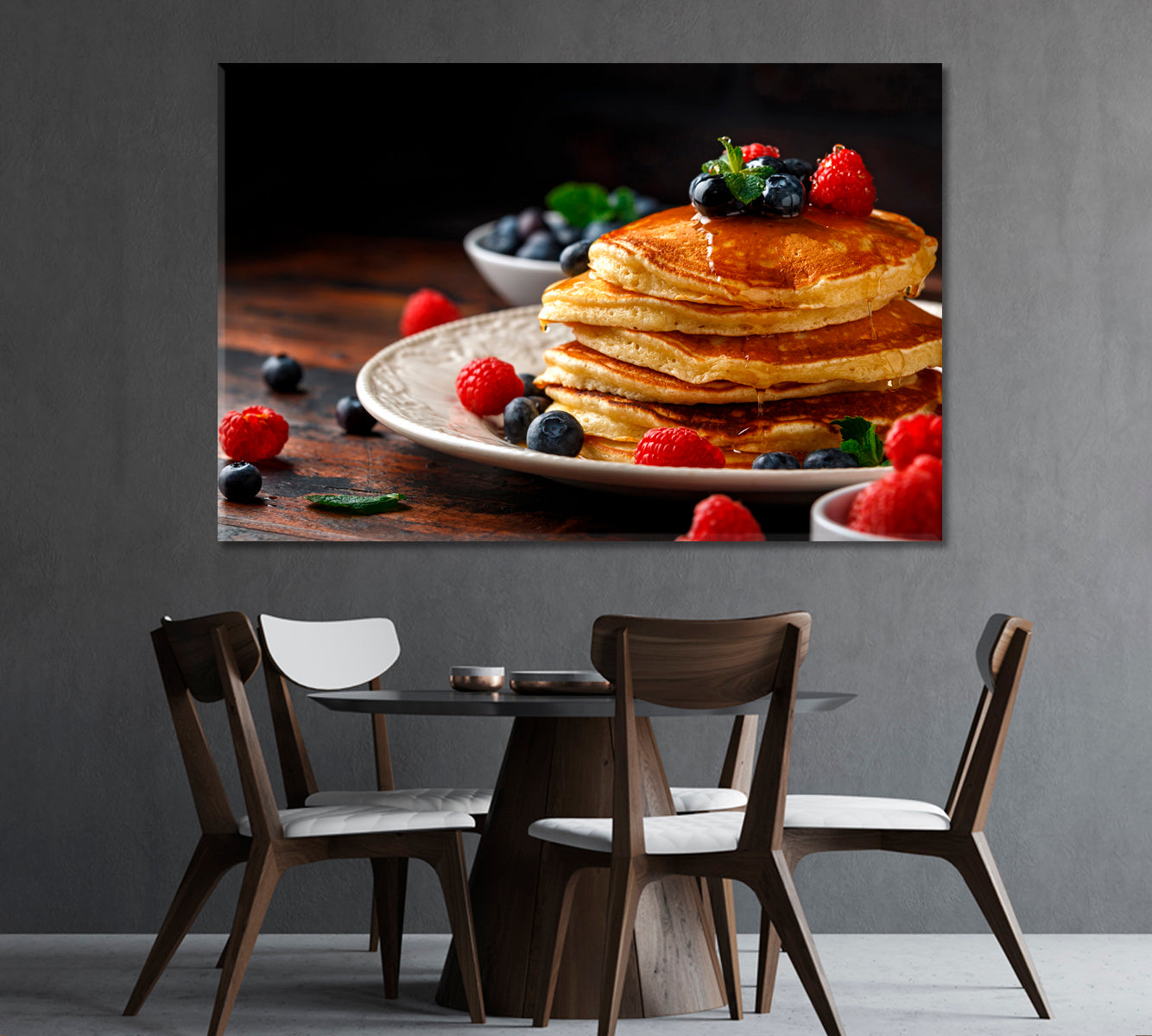 American Pancakes Canvas Print ArtLexy   