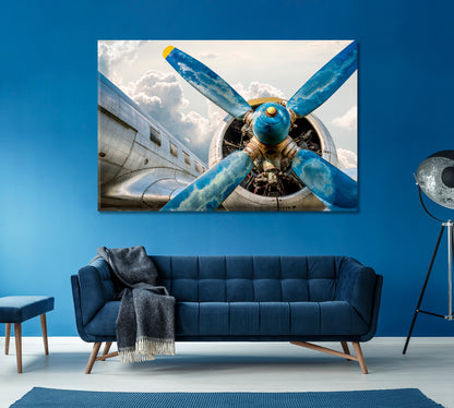 Aircraft Propeller Canvas Print ArtLexy   