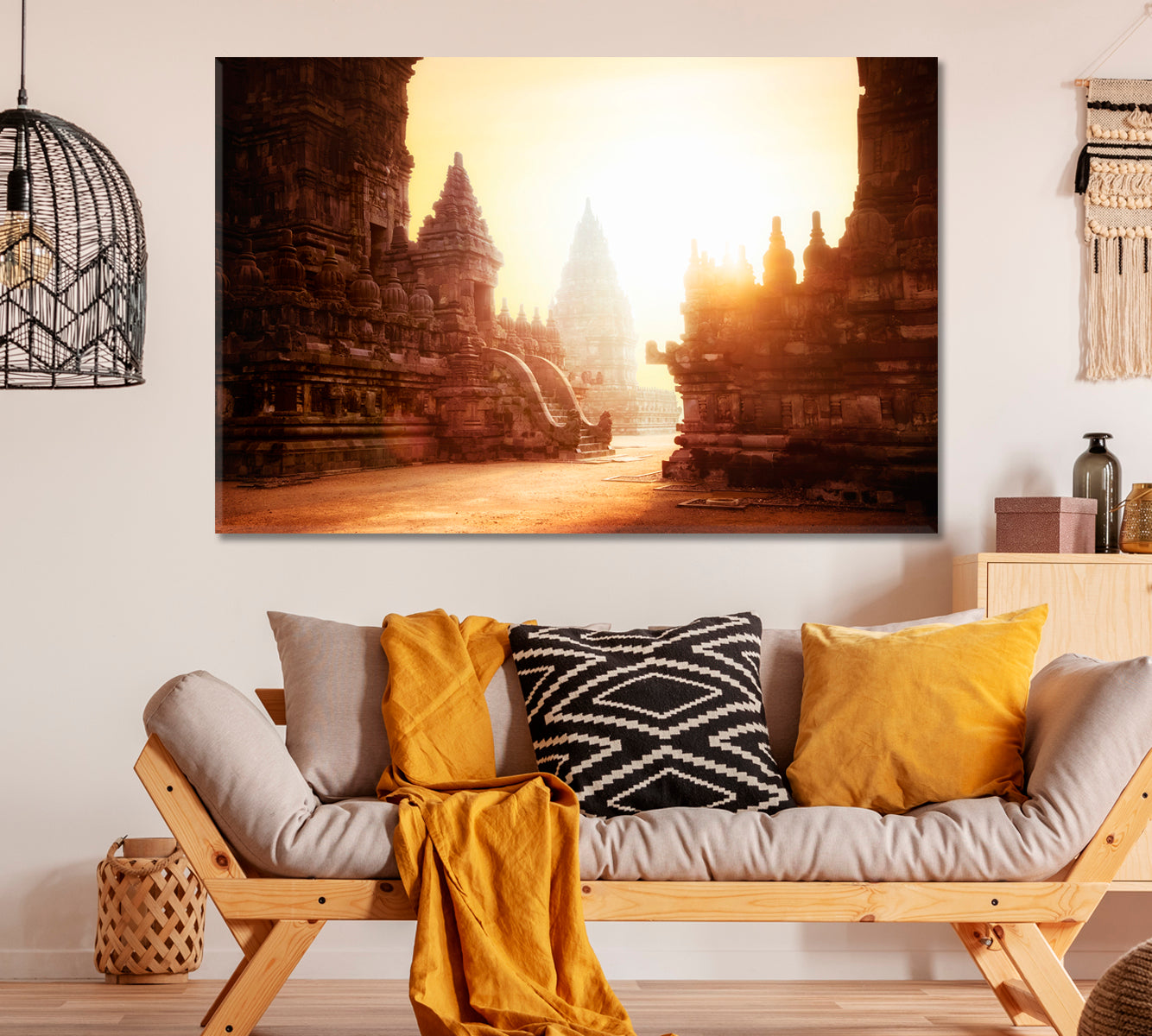 Prambanan Temple Java Island Indonesia Canvas Print ArtLexy   