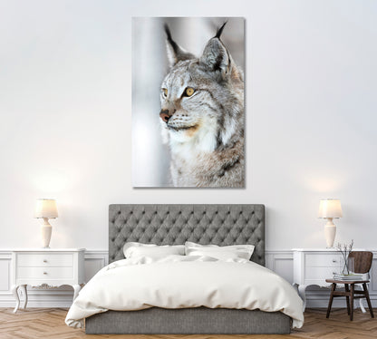 Lynx Portrait Canvas Print ArtLexy   