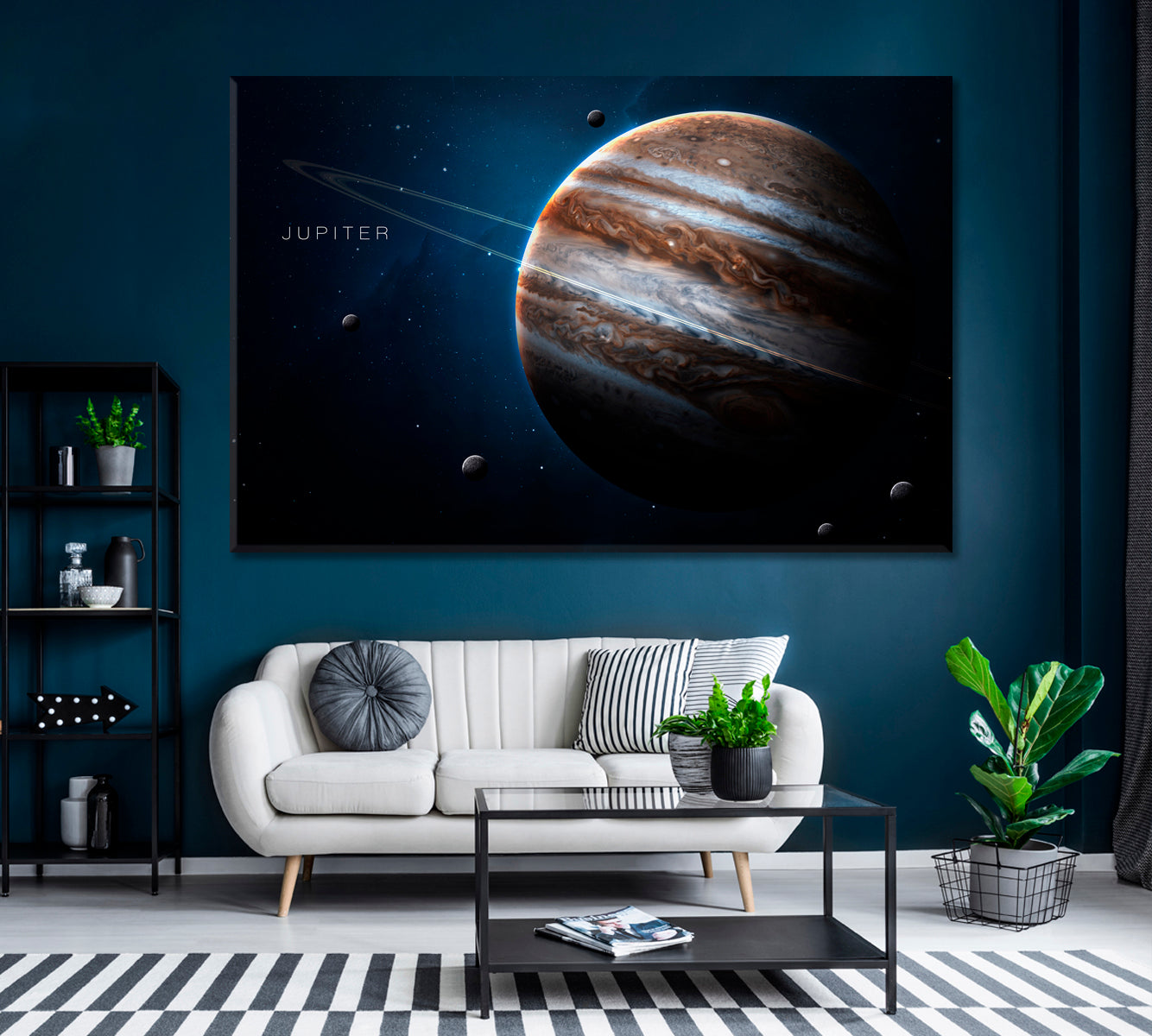 Jupiter Canvas Print ArtLexy 1 Panel 24"x16" inches 