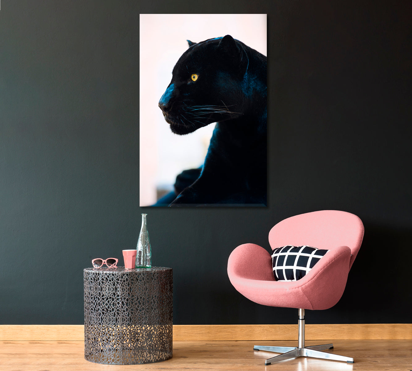 Black Panther Canvas Print ArtLexy   