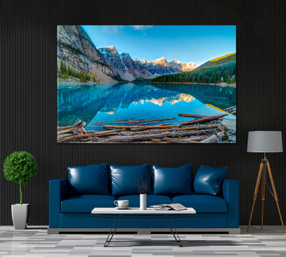 Banff National Park Alberta Canada Canvas Print ArtLexy 1 Panel 24"x16" inches 