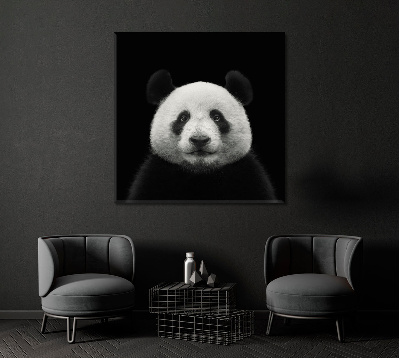 Panda Bear Canvas Print ArtLexy   