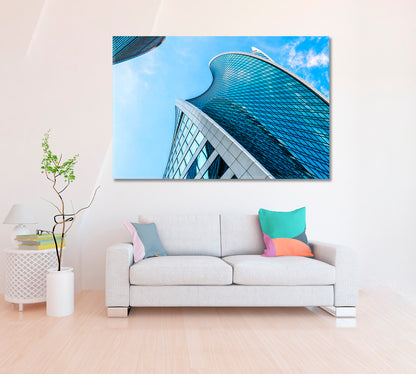 Evolution Tower Moscow Canvas Print ArtLexy 1 Panel 24"x16" inches 