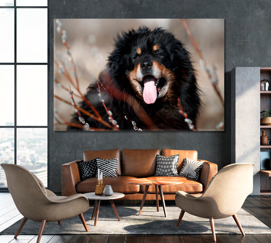 Tibetan Mastiff Canvas Print ArtLexy 1 Panel 24"x16" inches 