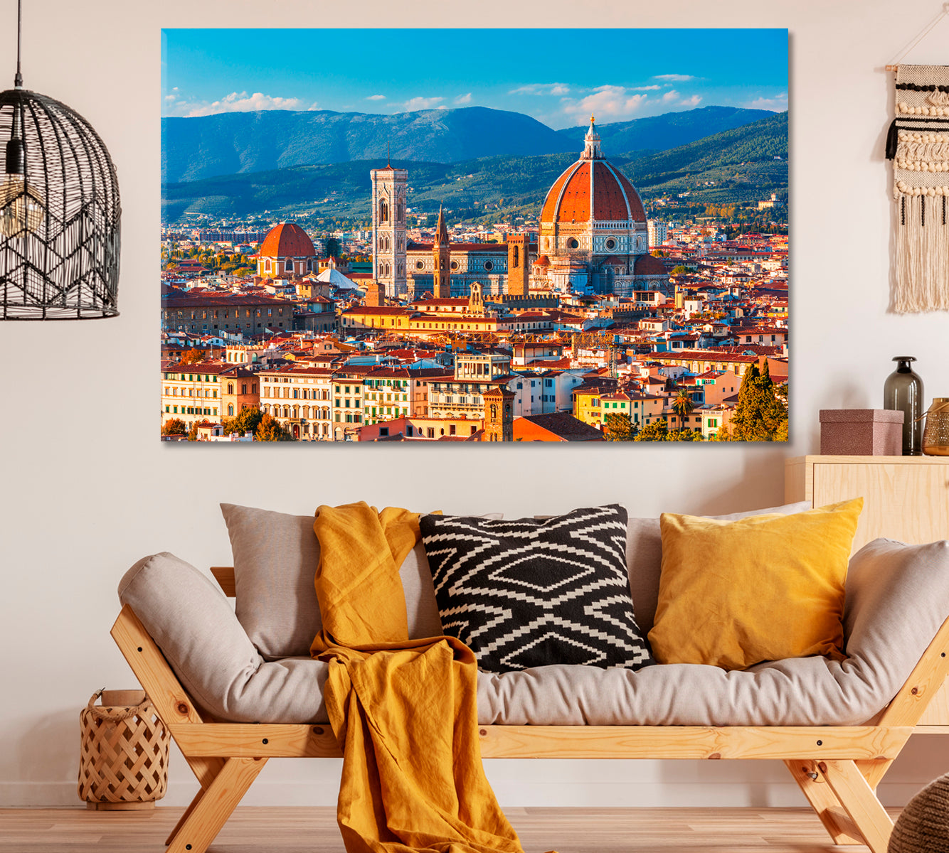 Florence Italy Canvas Print ArtLexy 1 Panel 24"x16" inches 