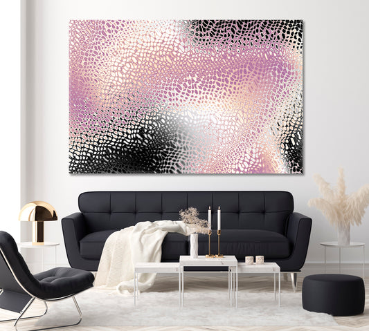 Creative Snake Skin Pattern Canvas Print ArtLexy 1 Panel 24"x16" inches 