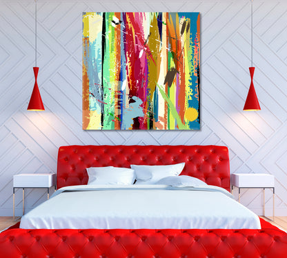 Abstract Colorful Pattern Canvas Print ArtLexy   