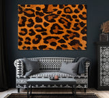 Leopard Skin Pattern Canvas Print ArtLexy 1 Panel 24"x16" inches 