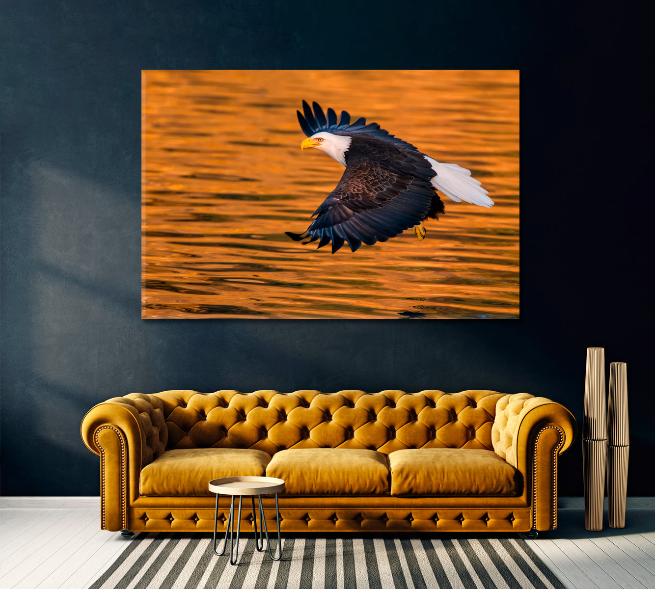 American Bald Eagle Canvas Print ArtLexy 1 Panel 24"x16" inches 