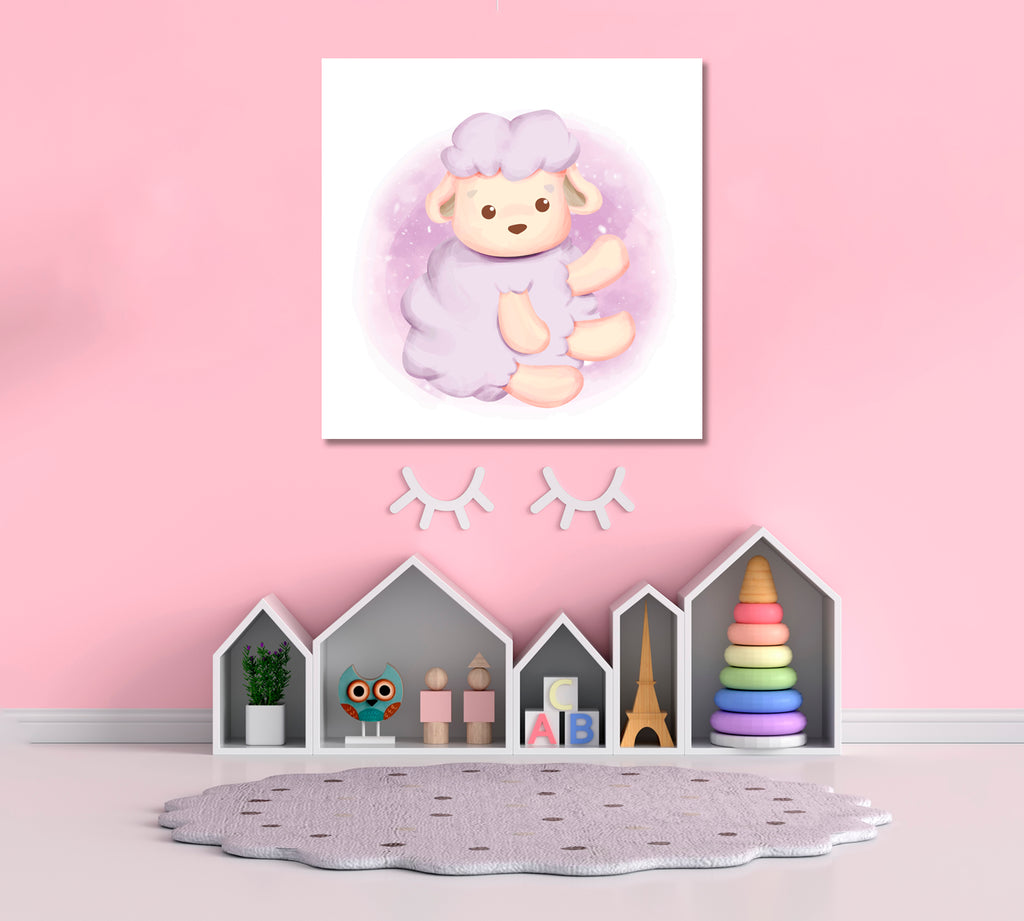 Baby Sheep Canvas Print ArtLexy   