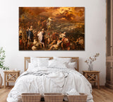 Crossing of the Red Sea Canvas Print ArtLexy 1 Panel 24"x16" inches 
