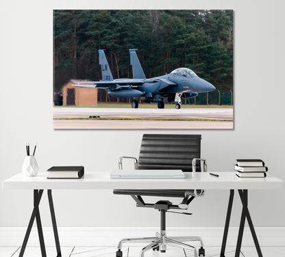 McDonnell Douglas F-15 Eagle Canvas Print ArtLexy 1 Panel 24"x16" inches 