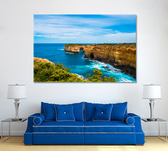 Shipwreck Coast Australia. Great Ocean Road Canvas Print ArtLexy 1 Panel 24"x16" inches 