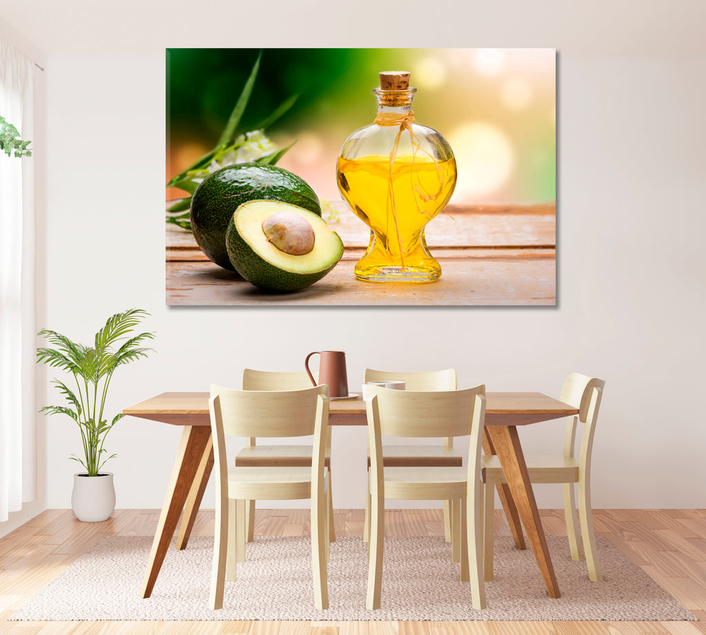 Avocado Oil Canvas Print ArtLexy 1 Panel 24"x16" inches 