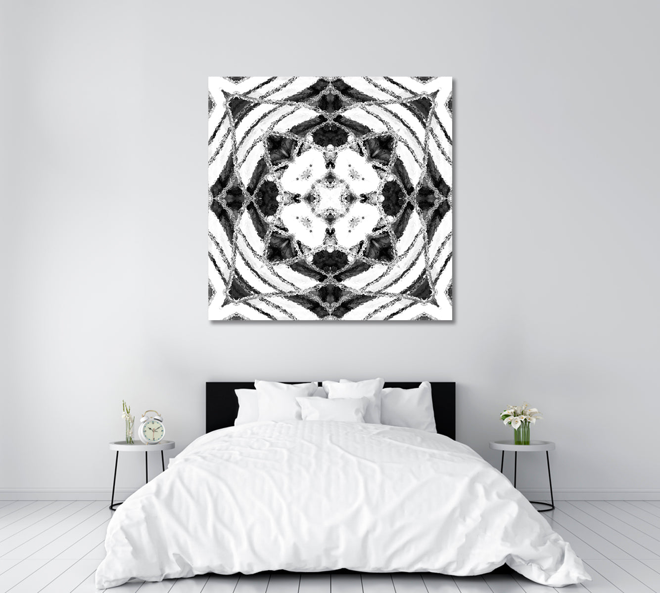 Abstract Kaleidoscope Pattern Canvas Print ArtLexy   