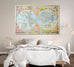 Old Colorful Map – ArtLexy