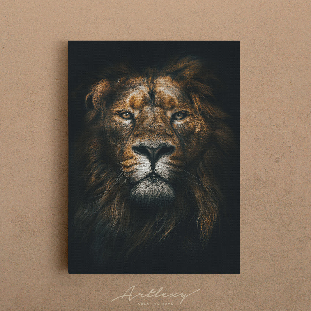 Lion Canvas Print ArtLexy   