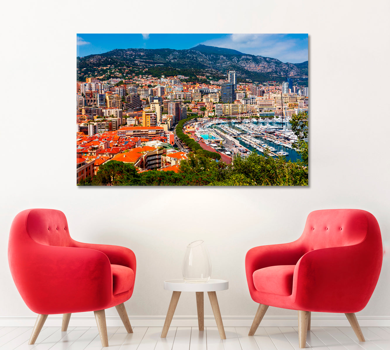Monte Carlo Monaco Canvas Print ArtLexy   