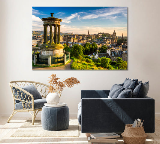Beautiful Edinburgh Canvas Print ArtLexy   
