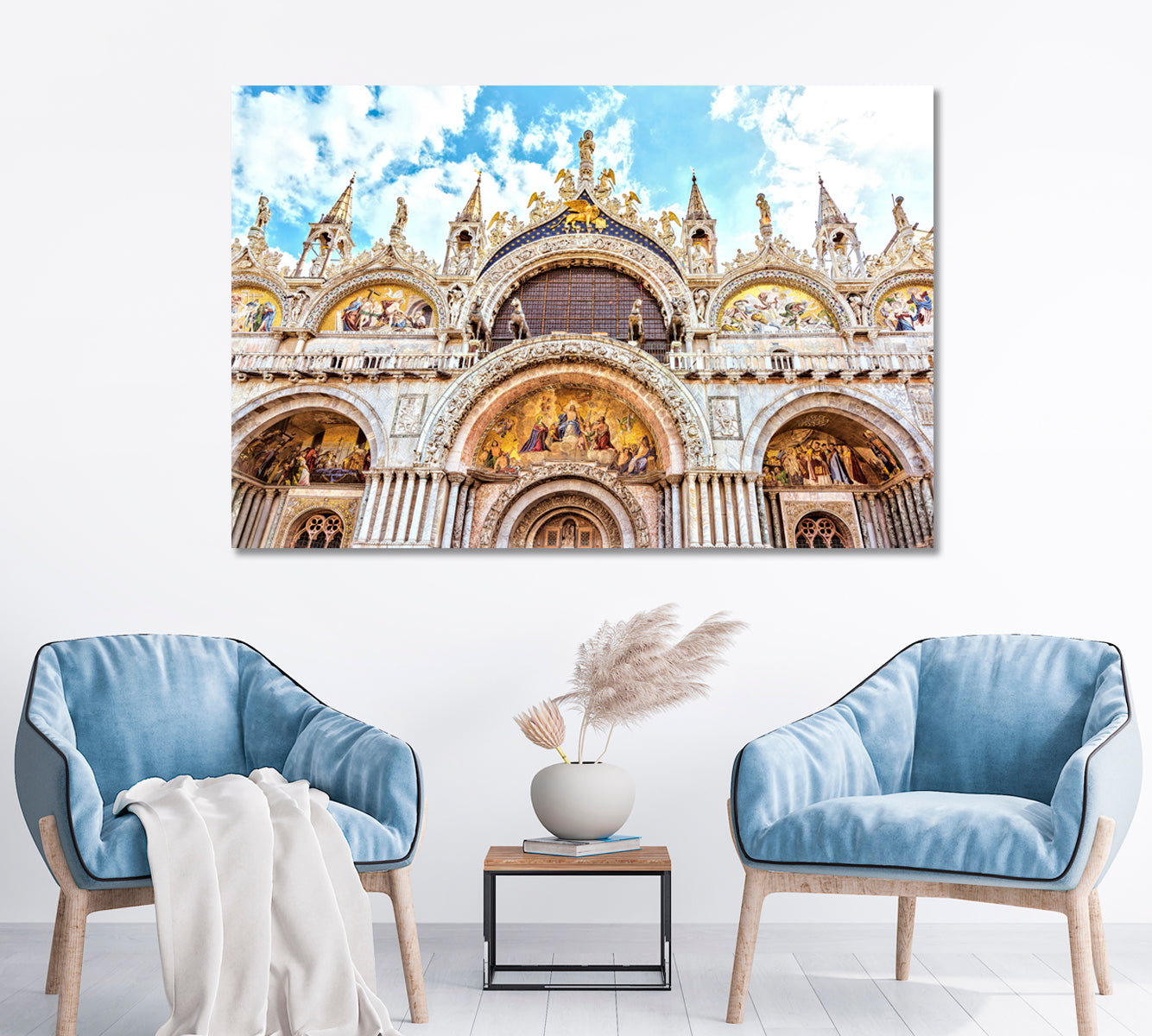 Saint Mark's Basilica Venice Italy Canvas Print ArtLexy   