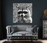 Raccoon Canvas Print ArtLexy   