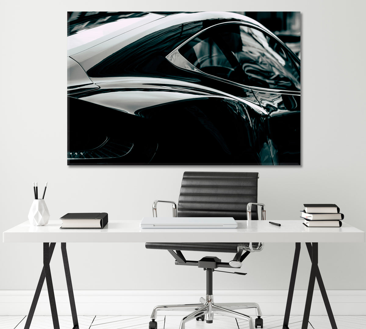 Aston Martin Vanquish Sports Car Canvas Print ArtLexy 1 Panel 24"x16" inches 