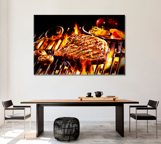 Rump Steak Canvas Print ArtLexy   
