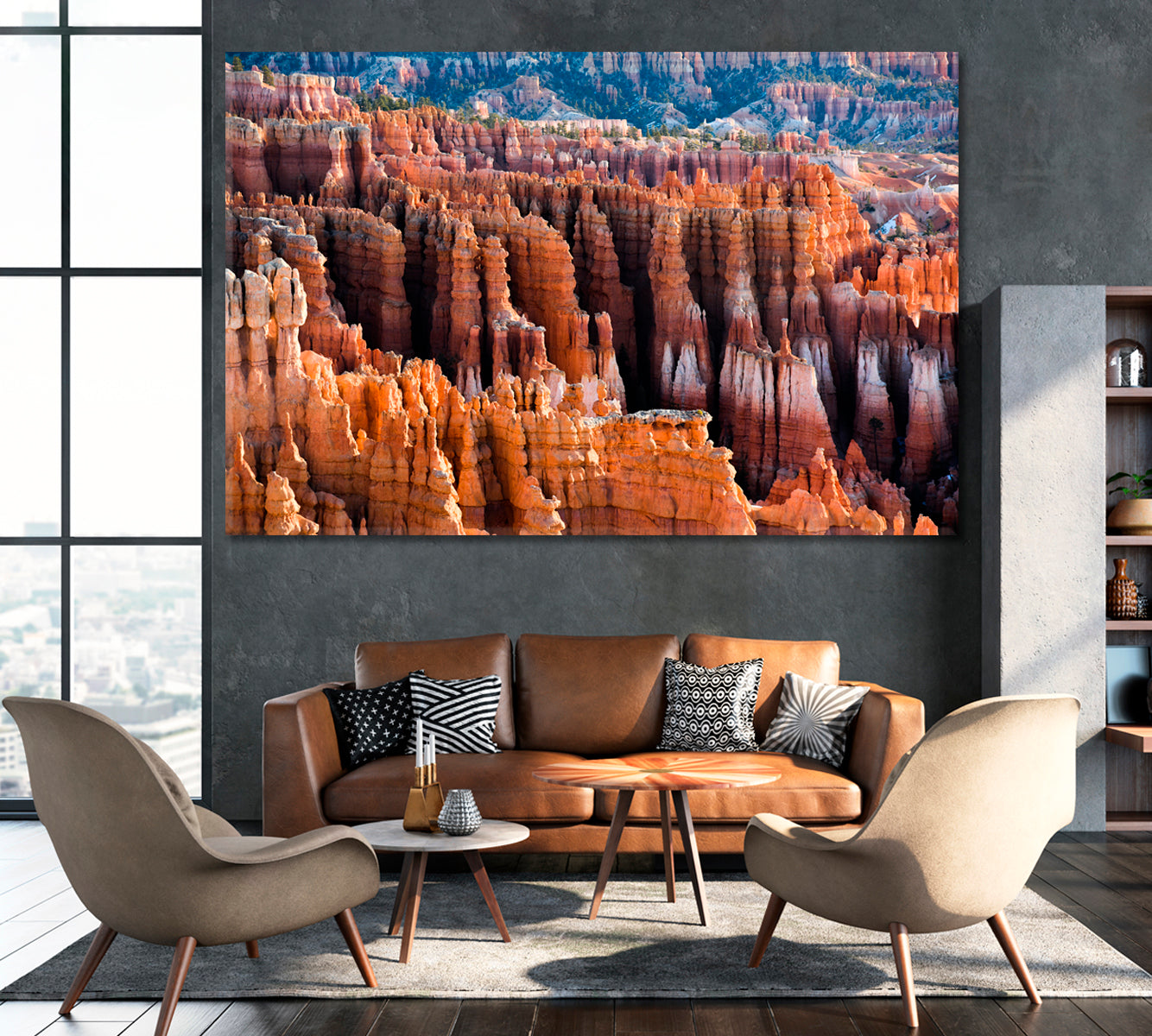 Bryce Canyon National Park Utah Canvas Print ArtLexy 1 Panel 24"x16" inches 