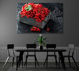Red Currants Canvas Print ArtLexy 1 Panel 24"x16" inches 
