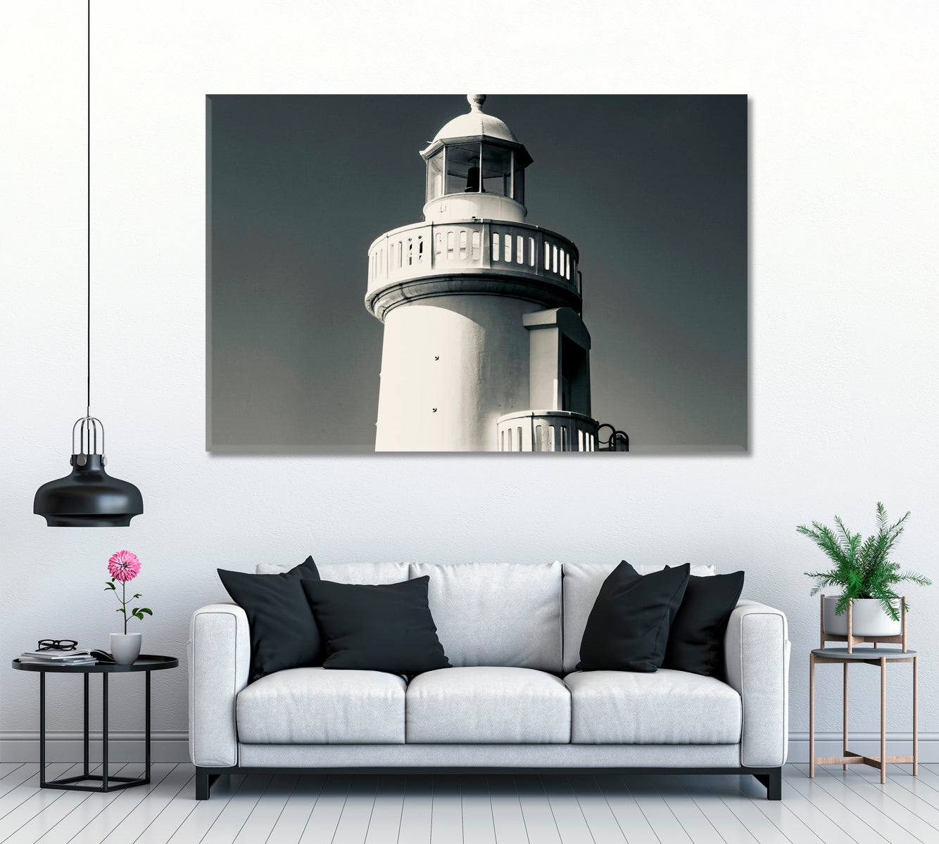 Lighthouse Canvas Print ArtLexy 1 Panel 24"x16" inches 