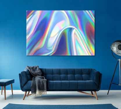 Holographic Pattern Canvas Print ArtLexy   