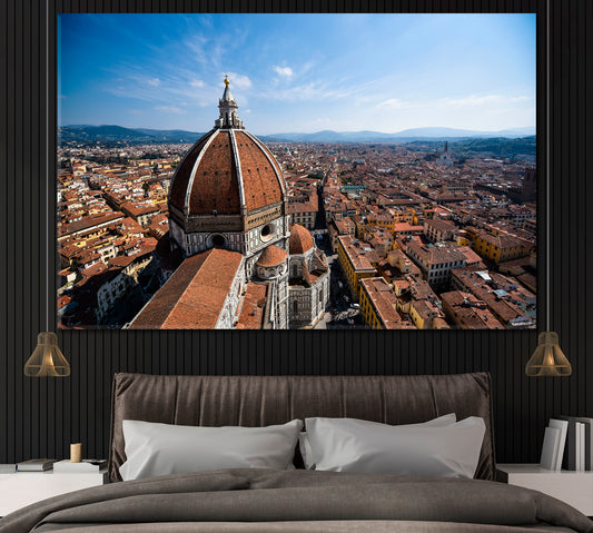 Florence Skyline Italy Canvas Print ArtLexy 1 Panel 24"x16" inches 