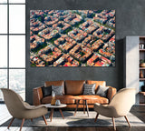 Eixample District Barcelona Spain Canvas Print ArtLexy 1 Panel 24"x16" inches 