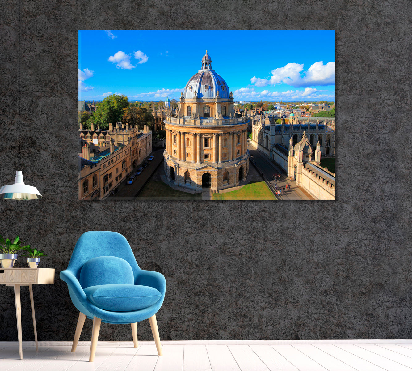 Oxford University United Kingdom Canvas Print ArtLexy 1 Panel 24"x16" inches 