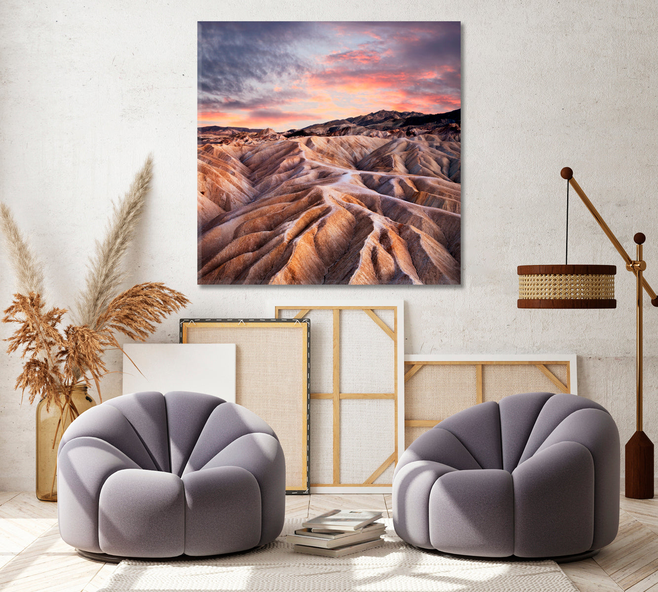 Death Valley National Park California USA Canvas Print ArtLexy 1 Panel 12"x12" inches 