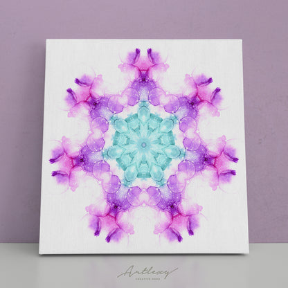 Abstract Kaleidoscope Pattern Canvas Print ArtLexy   